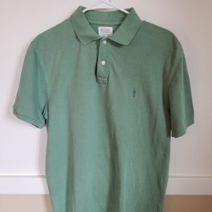 J. Crew Light Green Polo Large